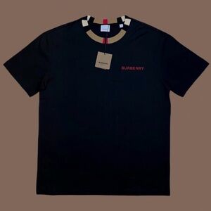 Burberry Men's Icon Stripe Collar T-shirt